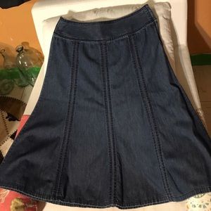 Denim Jean Skirt